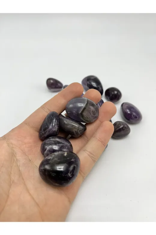 DOĞAL TAŞ CENNETİ 123CENNE03 Ametist Tımbıl Doğal Taş