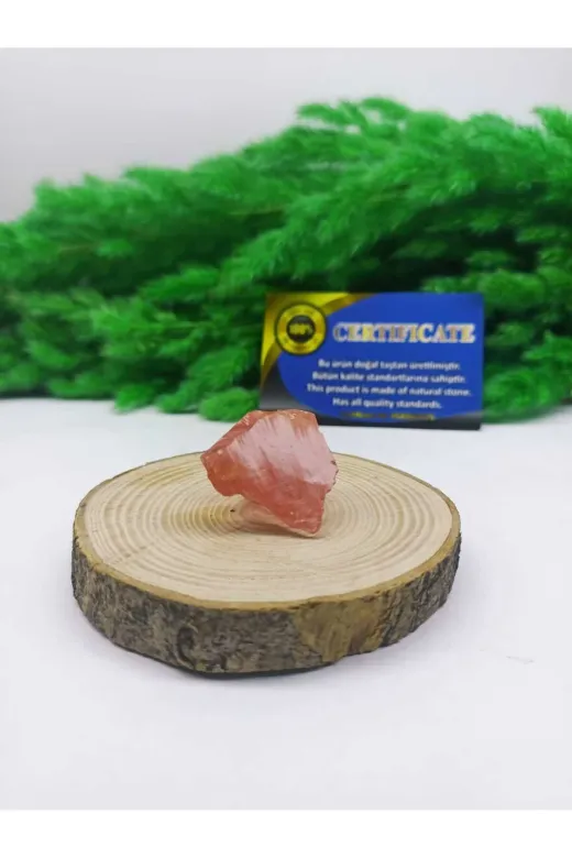 DOĞAL TAŞ CENNETİ 8520140 Çilek Kuvars Siyah Obsidyen Dentrilli Opal (Nazar Sağlık Bolluk Bereket ) Ham Set