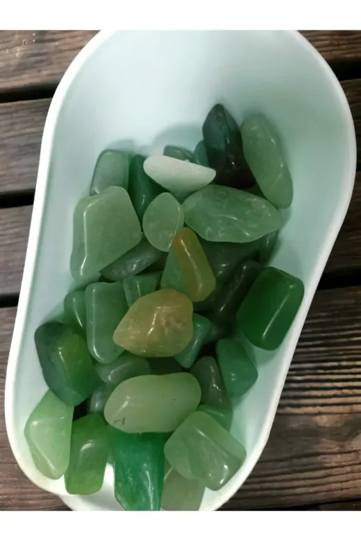DOĞAL TAŞ CENNETİ AVENTURİN100GRAM Aventurin 100 Gram Timbil Doğal Taş (Sertifikali)(Mum Yapimi-Dekorasyon Meditasyon)