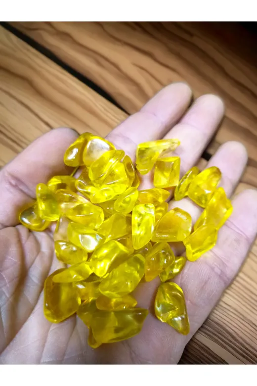 DOĞAL TAŞ CENNETİ SİTRİN100GRAM Sitrin 100 Gram Timbil Doğal Taş (Sertifikali)(Mum Yapimi-Dekorasyon Meditasyon)