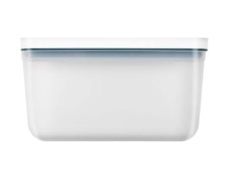 Domasnij Standart 131577846 Fresh & Save Vakumlu Saklama Kabı, L, Plastik, Yari Şeffaf-Akdeniz Mavisi
