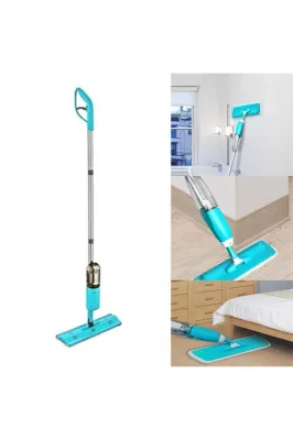 ® Döner Başlıklı Spreyli Mop Parke Ahşap Fayans Temizleyici Su Hazneli Sihirl