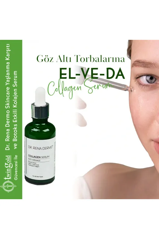 doremodam TWNGg-OC02005-1-Vr Dr. Rena Dermo Skincare Kolajen Serum Hyalüronik Asit Anti-Wrinkle-Nemlendirici 50 Ml