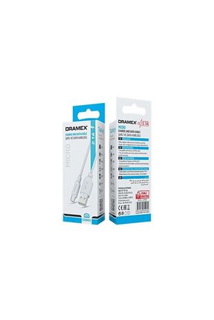 Dramex D21MKE 2.1A Micro Şarj Ve Data Kablosu Eco Kutu