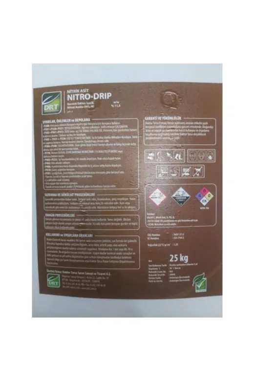 DRT 3006009001051 Nitro Drip Damlama Borusu Açıcı 25Kg