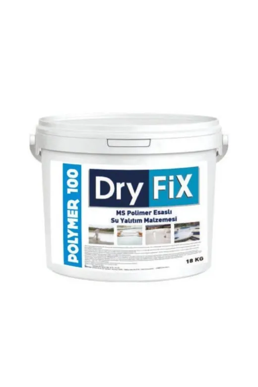 Dryfix 03300-810047 Polymer100 Polimer Esaslı Su Yalıtım Malzemesi 18 Kg