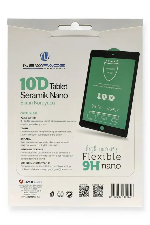 Dunai Store 8683140183806 Mey İthalat® Ipad 4 9.7 Tablet 10D Seramik Nano