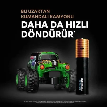 Duracell 4'Lü Optimum AAA Kalem Pil