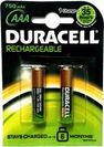 Duracell 750MA Şarjlı AAA Kalem Pil 2 Li Paket Halinde
