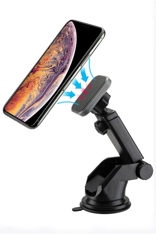 DVIP Dvıp Zc21 Siyah Çok Amaçlı Magnetic Car Holder Araç Içi Telefon Tutucu