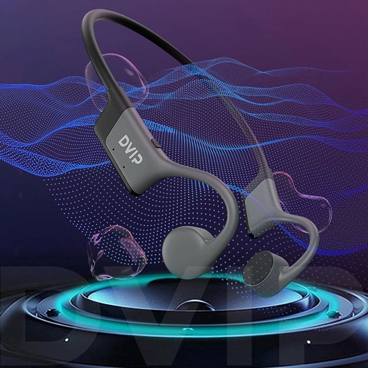 Dvip G800 Kemikten Ses İleten Bluetooth Sports Kulaklık 5.0 Siyah