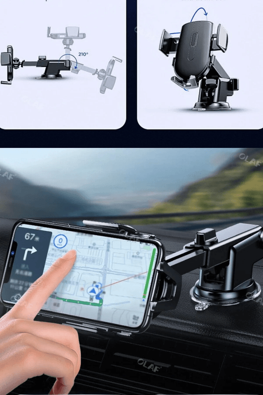 Dvip Ph-01  Araç İçi Telefon Tutucu Vantuzlu