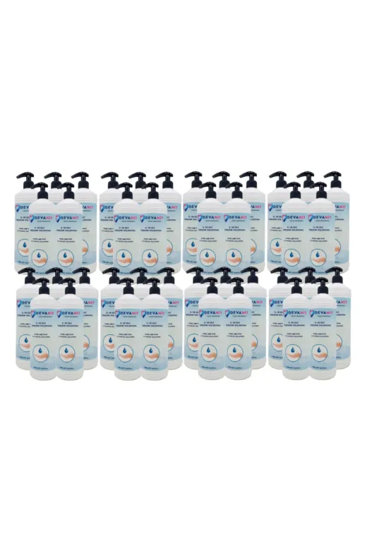 DZNFKTN83 36 Adet, 1000 Ml Solüsyon, Devanit Dezenfektan-El Temizleme Jeli