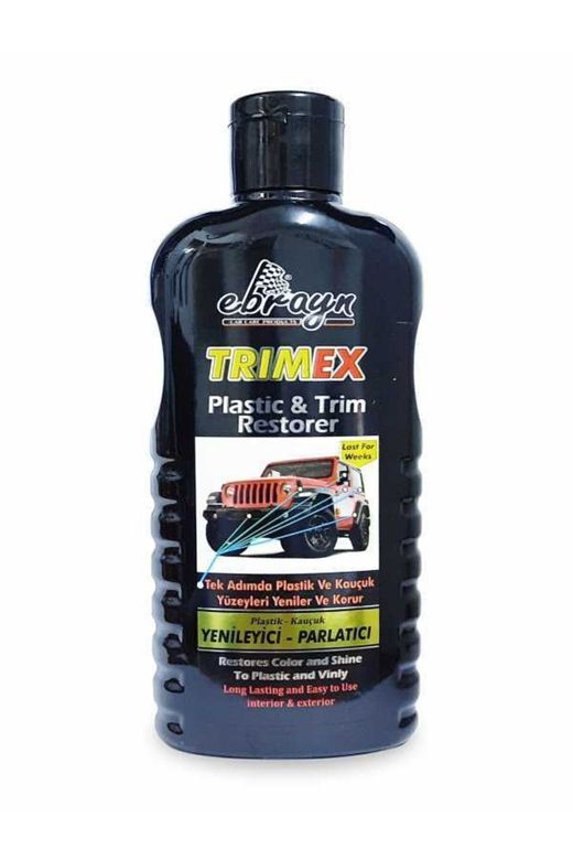 Ebrayn Trimex Plastik ve Kauçuk Yüzey Yenileyici &amp; Parlatıcı 200 ml