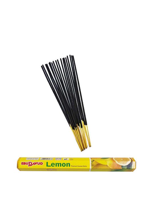 EBUDAVUD RT-RYB-3SNB10023 3 Paket 20 Çubuklu Tütsü Limon - Amber - Lilly - Kayık Hediyeli