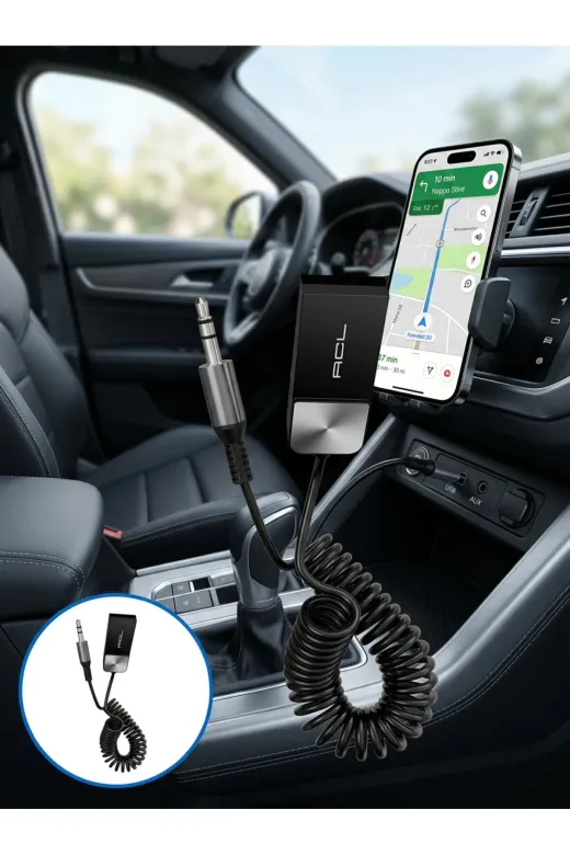 Eco Lounge BB35-TDUCZZBLUETOOTHEVRCA13AUXKT-4 Aux Girişli Cihazlar İçin Kablosuz Bluetooth Adaptörü