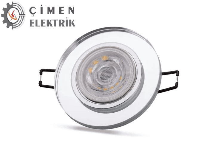 Eco Lounge NOAS YL65 1611 Zeus Yuvarlak Cam Spot Kasası