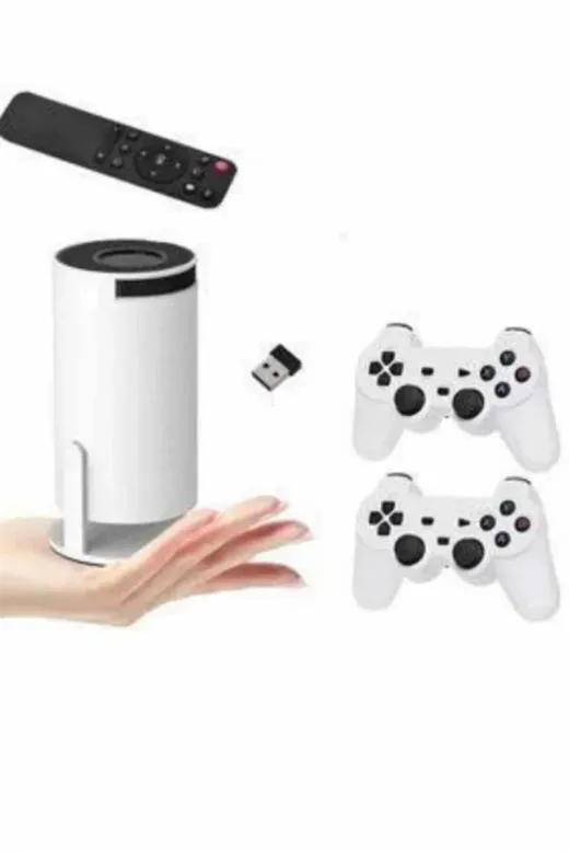 Eco Lounge NTBx-TDUUCZM300MAX2 Taşınabilir Android Projeksiyon Ayaklı Çift Kollu 4K Çözünürlüklü Sinema Projeksiyonu