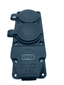 Eco Lounge Orel 1X16 2 Li Kauçuk Grup Priz 220 V