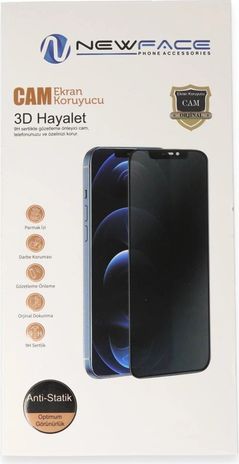 eco port 127027470 Xiaomi Redmi Note 15 Pro 5G 3D Antistatik Hayalet Cam Ekran Koruyucu - Siyah