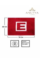 Eczane Kapı Önü Paspası Kaymaz Taban Dekoratif Paspas 60X80 cm