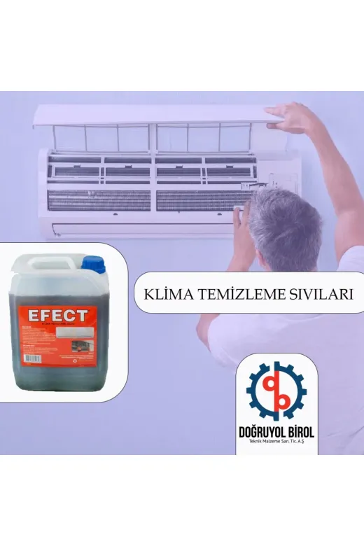 EFFECT effect10lt Klima Temizleme Sıvısı 10 Lt Eldiven Fırça