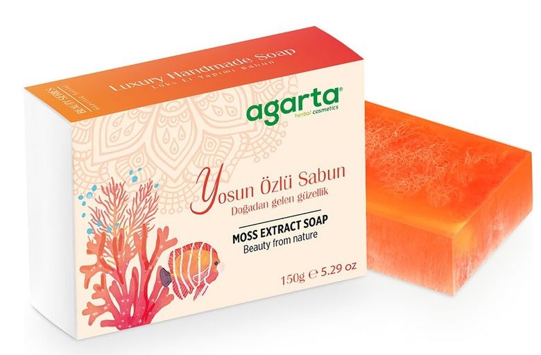 El Yapımı Doğal Sabun 150GR Yosun Özlü