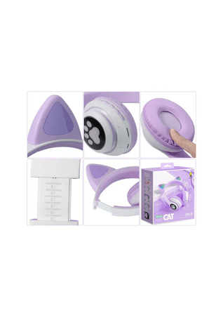ElectraCore STN28MOR Stn-28 Rgb Bluetooth 5.0 Kulaküstü Çocuk Kulaklığı