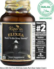 Elixea ‘Longevity' | Resveratrol, Glutatyon, Koenzim Q10, NMN, NADH, PQQ.. | 60 Kapsül