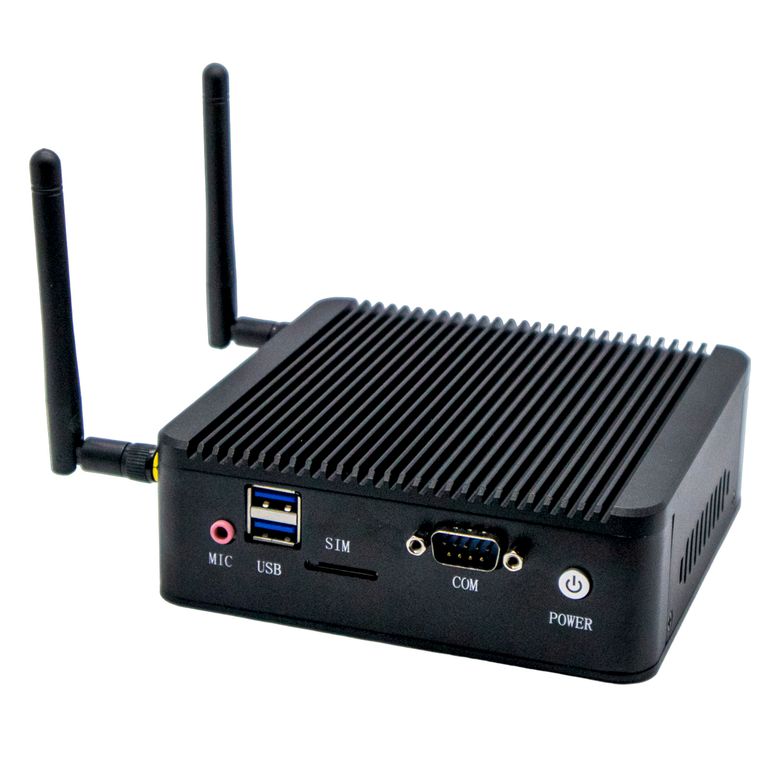 Elsky Nano19 Intel Celeron J1900 8GB 128GB SSD Endüstriyel Mini Pc