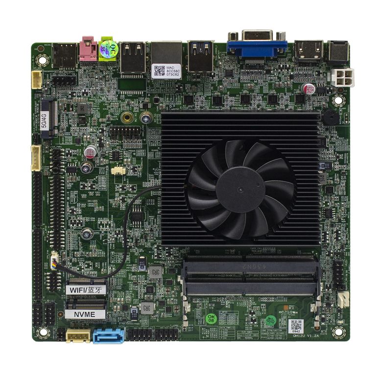 Elsky QM13H-I3-1LAN Intel Core i3 1315U Endüstriyel Mini ITX Anakart