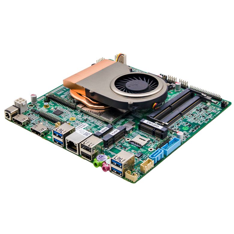 ELSKY QM8900-I5 10300H 2XHDMI 1LAN 2COM Mini  ITX Anakart