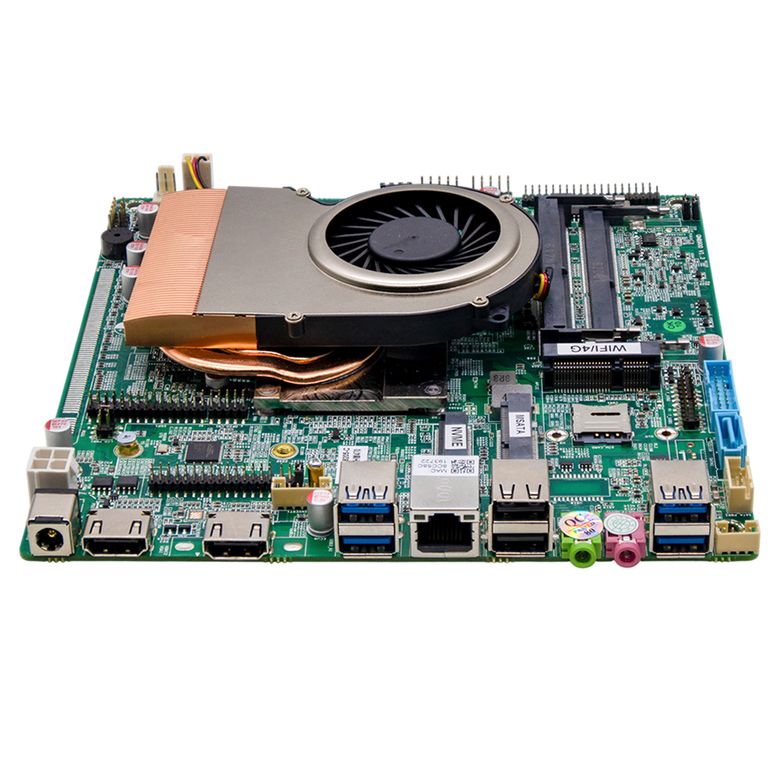ELSKY QM8900-I5 10300H 2XHDMI 1LAN 2COM Mini  ITX Anakart