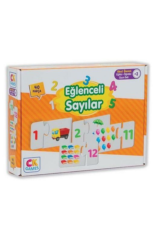 Ema RT-RYL-HMR11647 Eğitici Oyun Seti Eğlenceli Sayılar 40 Parça