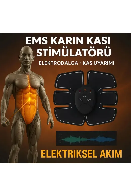 EMS Kas Yapma ve Yağ Yakma Cihazı Titreşimli 2025 Spor Aleti