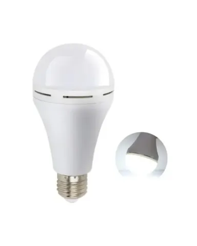 Enerji Tasarruflu Şarjlı Led Ampul 6500k Beyaz Işık