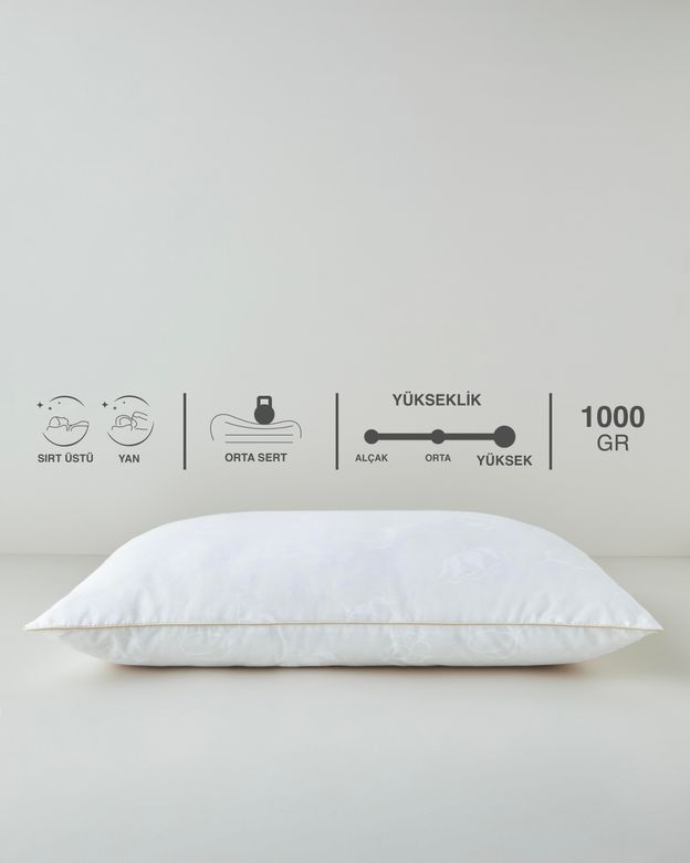 English Home 00499-99 Comfy Pamuk Yastık 50X70 Cm Beyaz