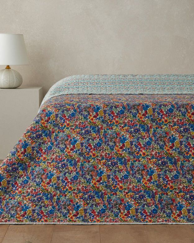 English Home 0599-99 Colorful Stripeway Tek Kişilik Çok Amaçlı Örtü 160X220 Cm Kırmızı