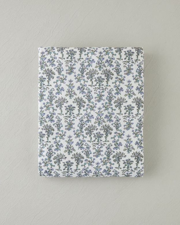 English Home 10878700 Fiore Baskılı Pamuklu Tek Kişilik Pike 150X220 Cm Mor