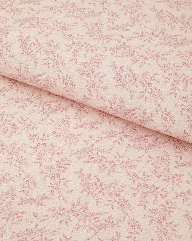 English Home 109999- Autumn Branch Baskılı Pamuklu Çift Kişilik Pike 200X220 Cm Pembe
