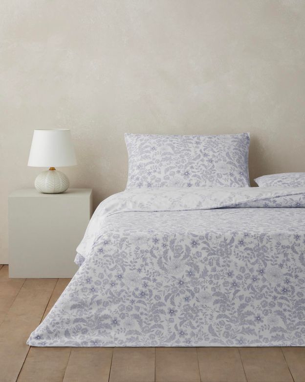 English Home -12-99-99- Vionne Kolay Ütülenir Çarşaflı Çift Kişilik Nevresim Takımı 200X220 Cm Lila