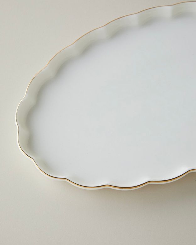 English Home 24057480 Aura Porselen Yemek Takımı 53 Parça 12 Kişilik Gold