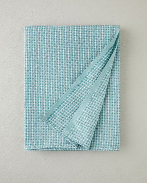 English Home -29999 Modern Grid Tek Kişilik Pike 150X220 Cm Seledon