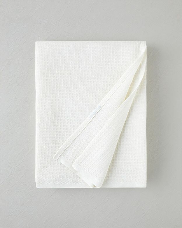 English Home **399*99 Modern Grid Çift Kişilik Pike 180X220 Cm Ekru