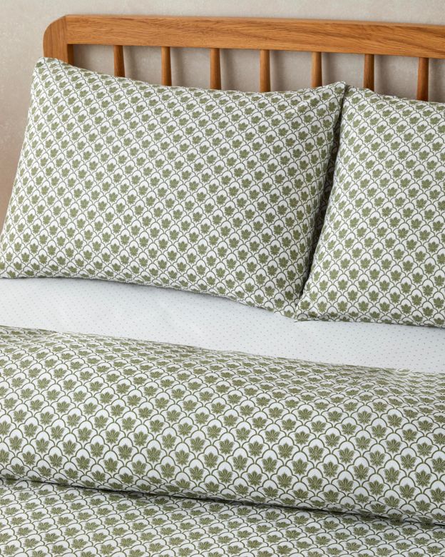 English Home 40878798 Chic Bloom Kolay Ütülenir Çarşaflı Tek Kişilik Nevresim Takımı 160X220 Cm Yeşil