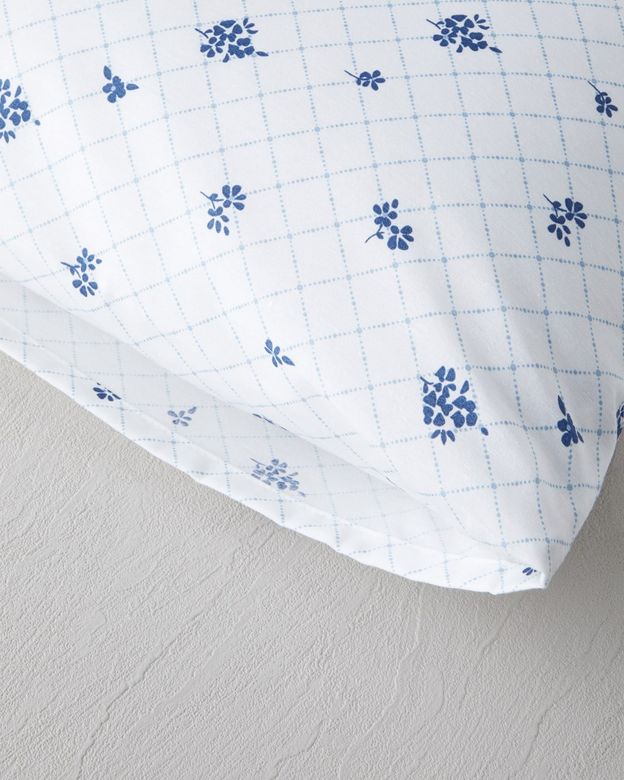 English Home 40880870 Heritage Blue Kolay Ütülenir 2'li Yastık Kılıfı 50X70 Cm Mavi