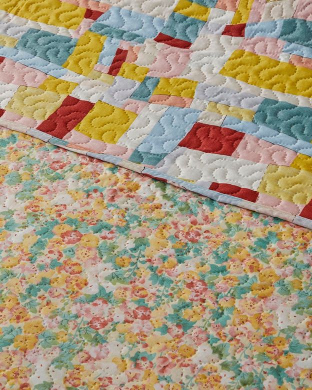English Home -5-9-9-9-9 Ripple Bloom  Tek Kişilik Çok Amaçlı Örtü 160X220 Cm Turuncu