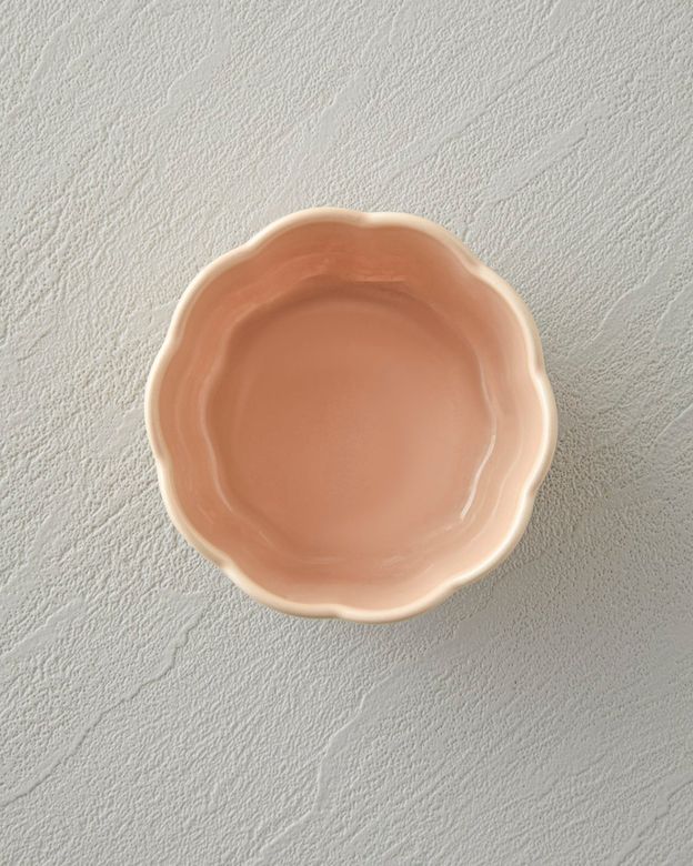 English Home 50487080 Cottage Stoneware 2'li Sufle Fırın Kabı 9 – 9 Cm Koyu Pembe – Açık Pembe