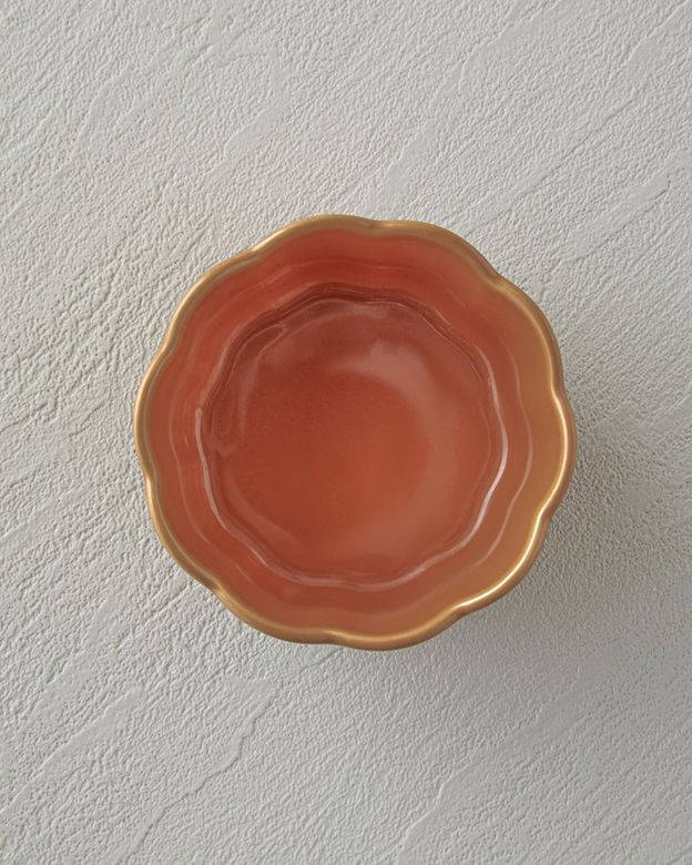 English Home 50487080 Cottage Stoneware 2'li Sufle Fırın Kabı 9 – 9 Cm Koyu Pembe – Açık Pembe