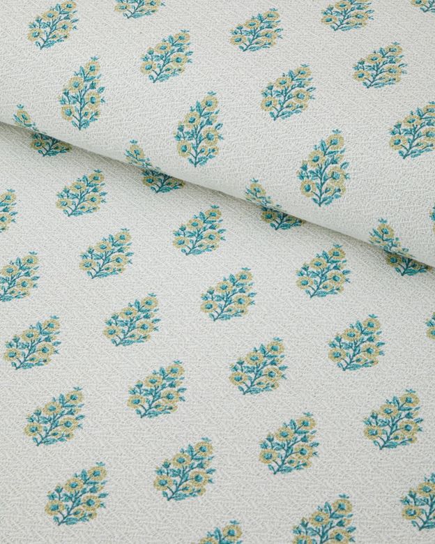English Home 509890870 Green Harmony Baskılı Pamuklu Tek Kişilik Pike 150X220 Cm Yeşil